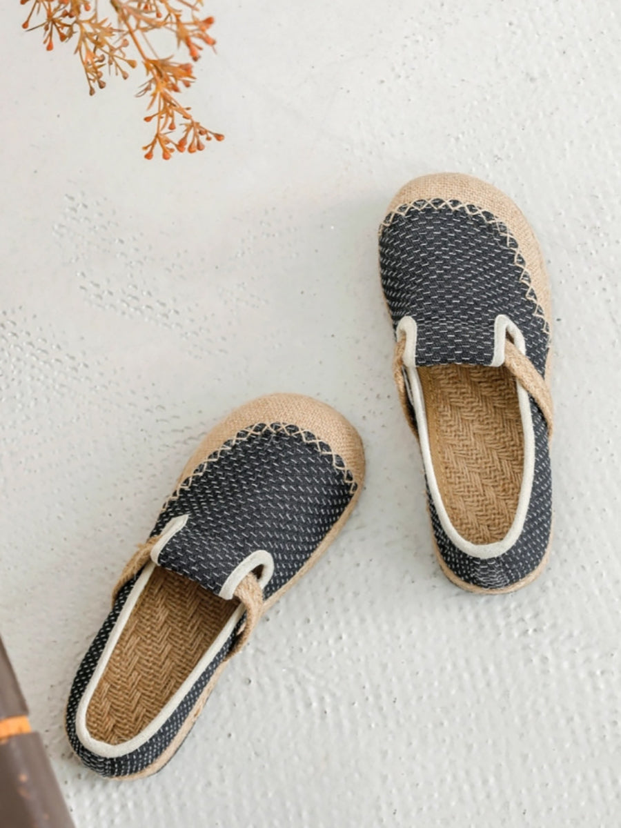 Shoes Flat Canvas Summer Women Stitching FashionChic