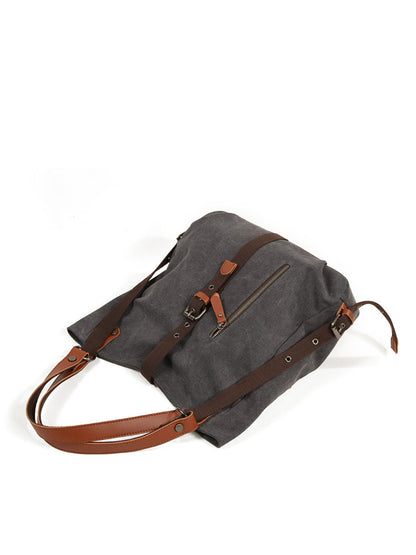 Women Casual Canvas Shoulder Bag Backpack FD055 MCPJ