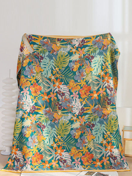 Cotton Sofa Blanket Bedcover Queen FashionChic