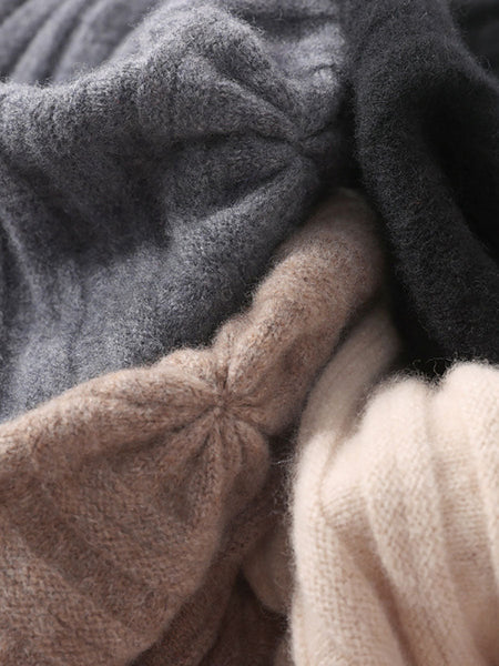 Winter Artsy Soft Warm Cashmere Knit Hat AV1071 Genistyle Shop