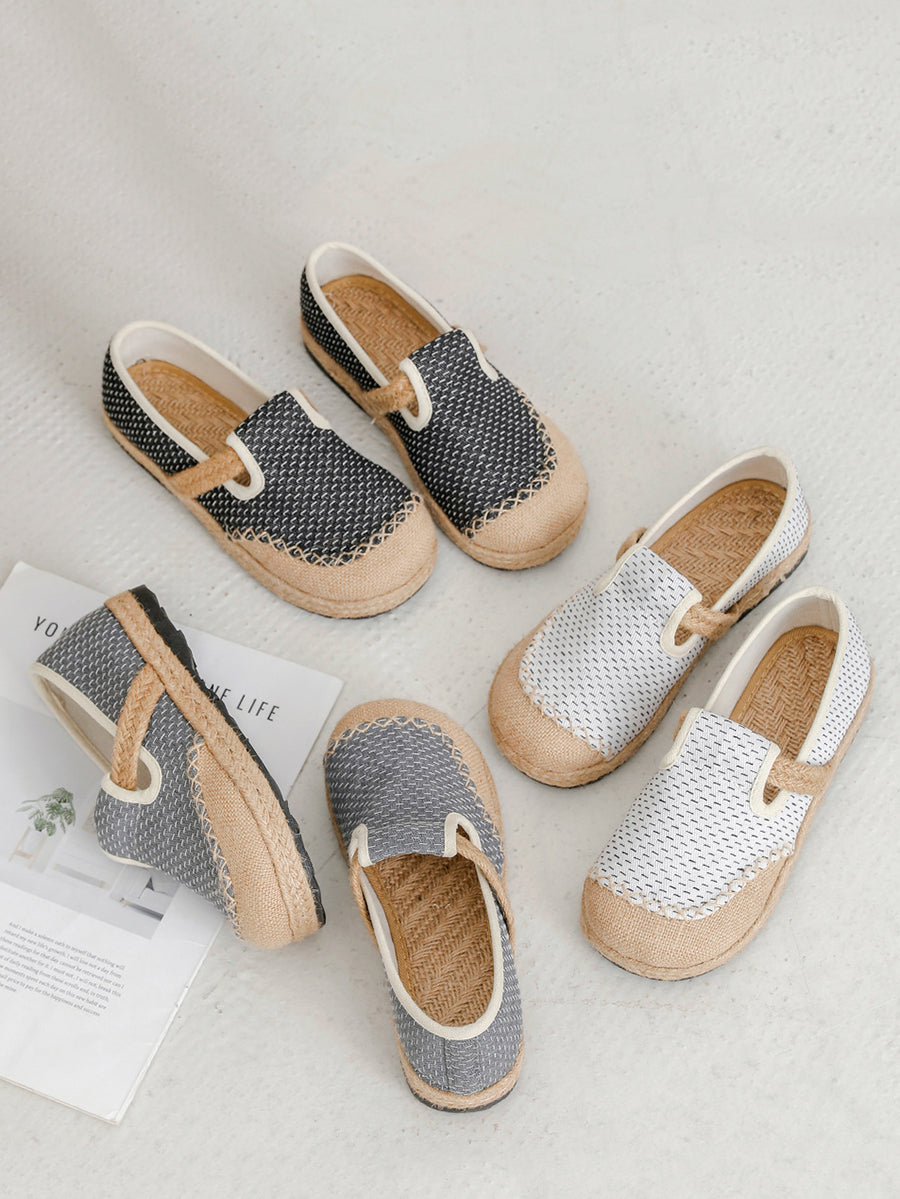 Shoes Flat Canvas Summer Women Stitching FashionChic