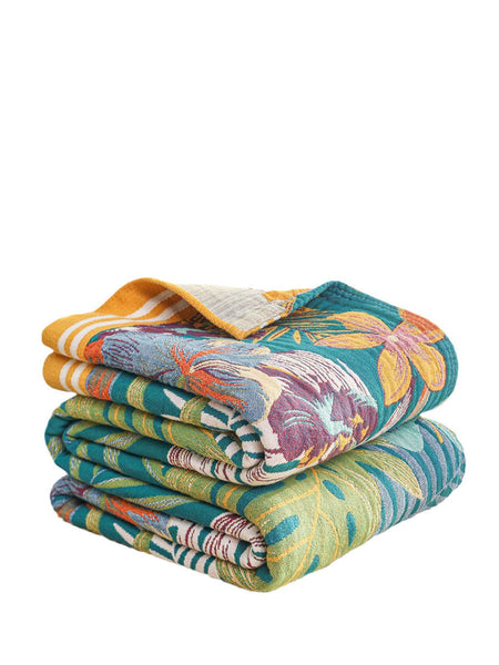 Cotton Sofa Blanket Bedcover Queen FashionChic