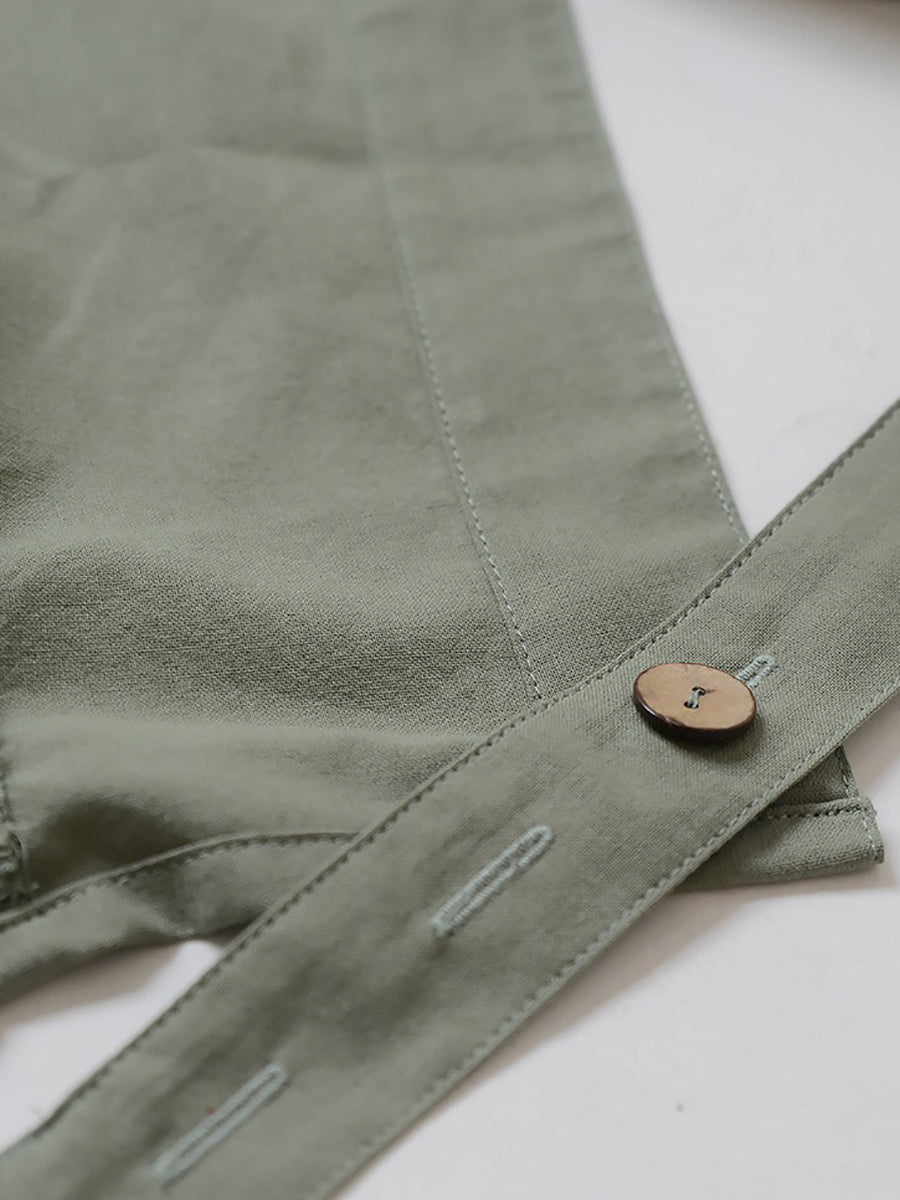 Women Casual Solid Waterproof Cotton Apron SC1013 Ada Fashion