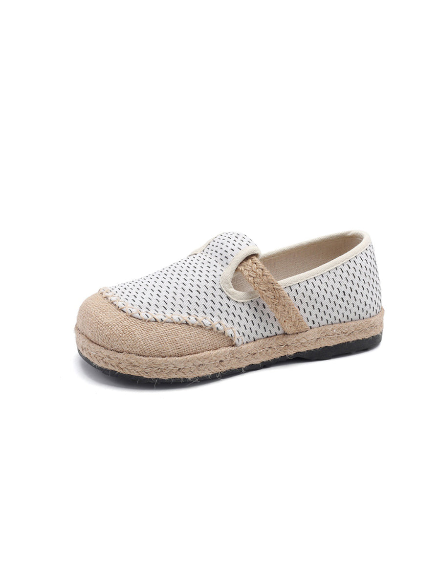 Shoes Flat Canvas Summer Women Stitching FashionChic