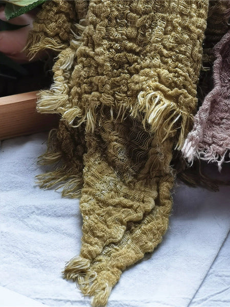 Winter Artsy Pure Color Fold Shawl Scarf AX1012 Genistyle Shop