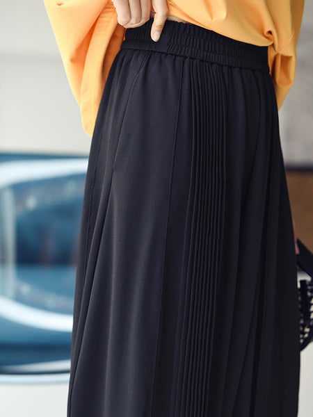 Plus Size Women Casual Summer Loose Solid Harem Pants QW1053 Ada Fashion