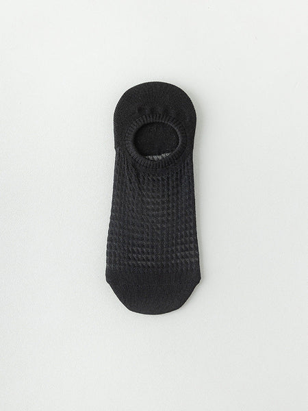 6 Pairs Women Summer Casual Solid Short Socks CX039 BUYKUD