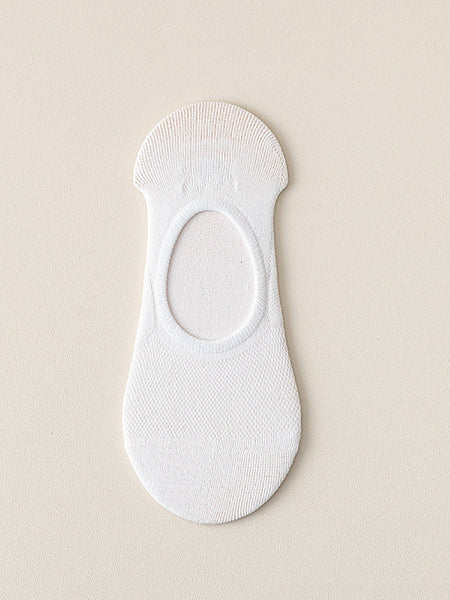 6 Pairs Women Summer Solid Short Socks II1031 BUYKUD