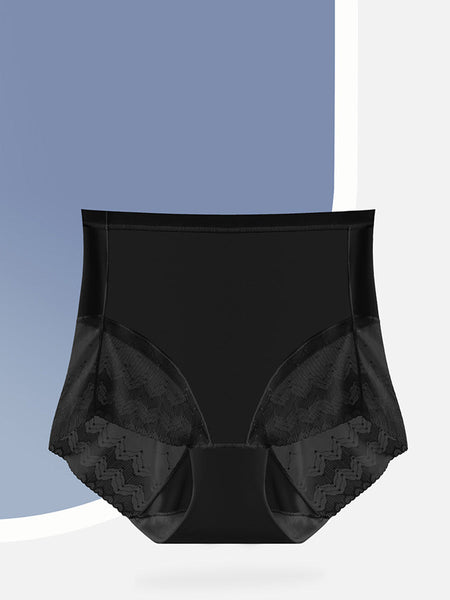 3 Pairs Women Lace Spliced Hight Waist Undewear AX1011 Genistyle Shop