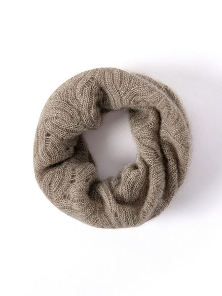 Winter Keep Warm Cashmere Knit Scarf QM034 BUYKUD
