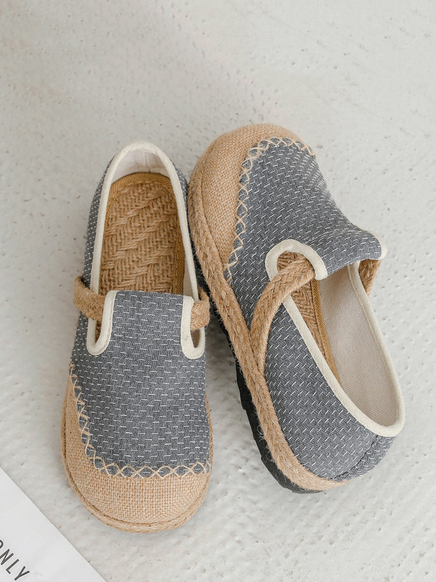 Shoes Flat Canvas Summer Women Stitching FashionChic