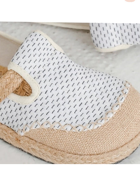 Shoes Flat Canvas Summer Women Stitching FashionChic