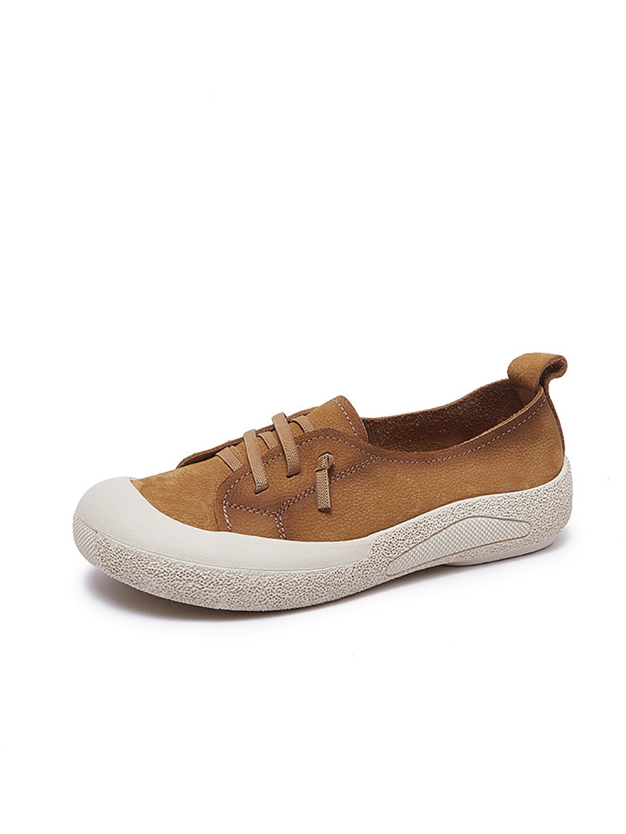 Casual Genuine Leather Flat Women Summer Shoes FashionChic