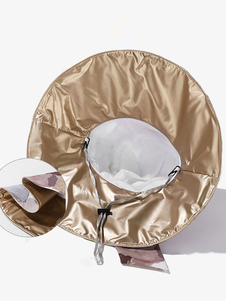 Colorblock Sunproof Bowknot Artsy Women Hat FashionChic