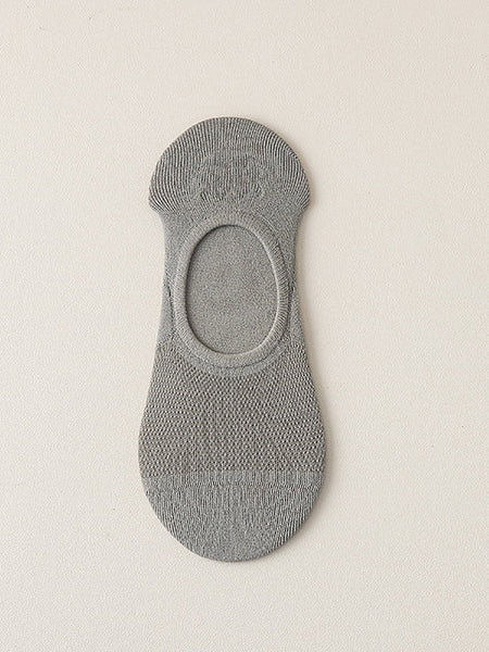 6 Pairs Women Summer Solid Short Socks II1031 BUYKUD