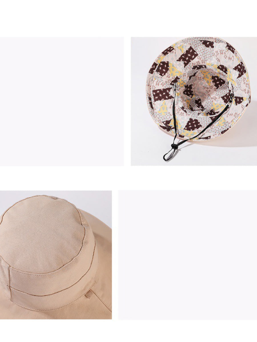 Women Casual Sunproof Dual-side Wearring Hat QW1037 Ada Fashion