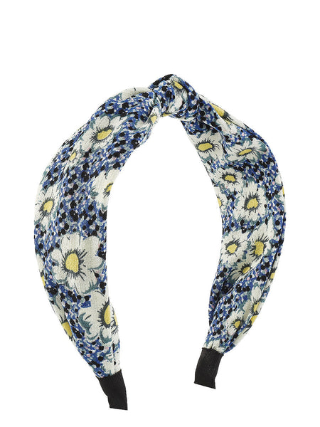 Women Artsy Floral Print Knot Hair Band KL1013 Ada Fashion