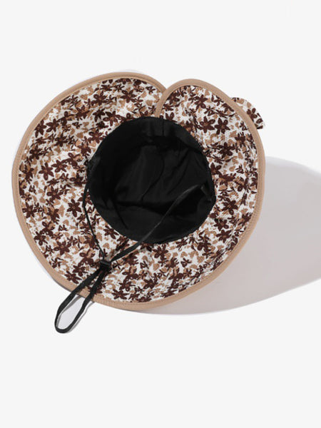 Floral Summer Sunproof Bowknot Women Artsy Hat FashionChic