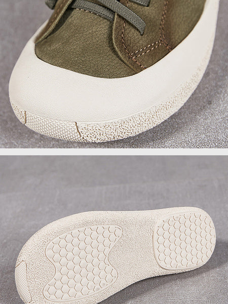 Casual Genuine Leather Flat Women Summer Shoes FashionChic