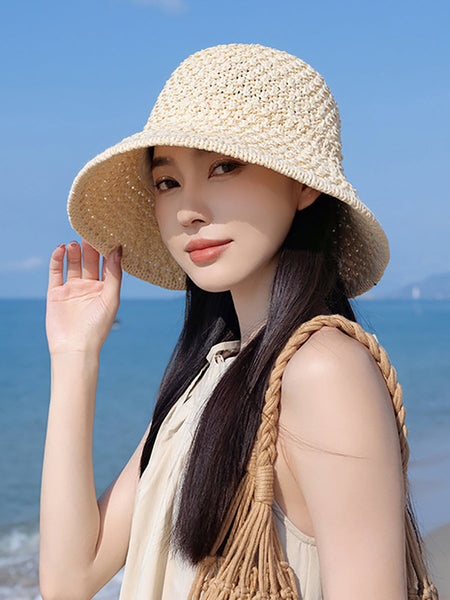 Casual Weave Women Sunproof Summer Hat FashionChic