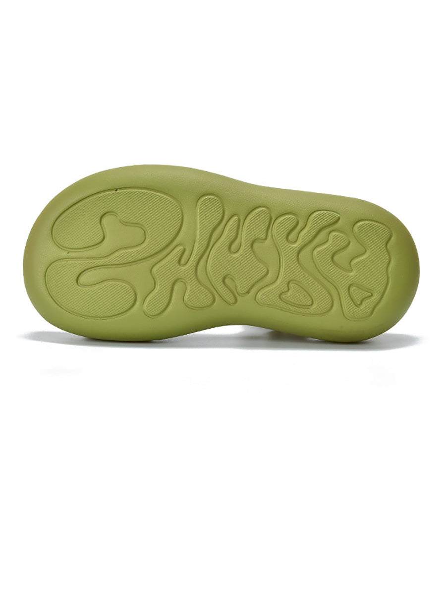 Sandals Vintage FLower Platform Leather Women FashionChic