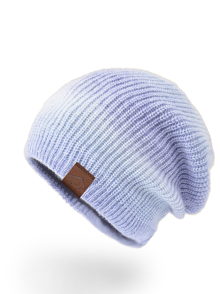 Women Winter Casual Keep Warm Gradient Knit Hat AH1021 YWBG