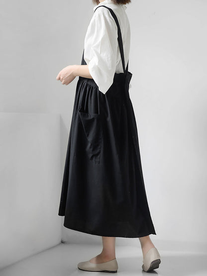 Women Casual Solid Waterproof Cotton Apron SC1013 Ada Fashion