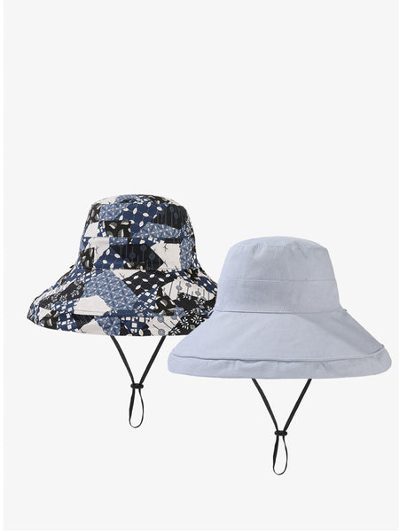 Women Casual Summer Solid Reversible Wearing Collapsible Hat LL005 BUYKUD