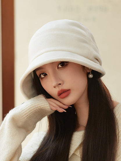 Women Winter Casual Solid Warm Hat WU005 BUYKUD