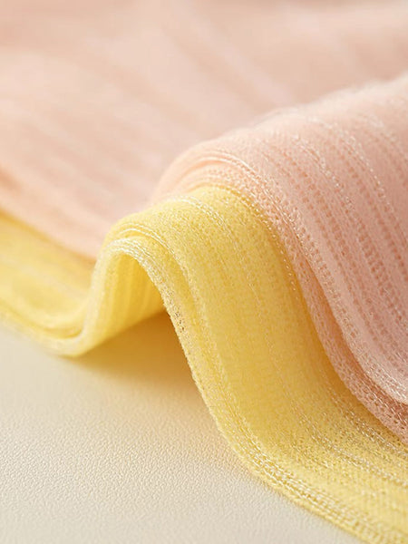 7 Pairs Women Summer Solid Thin Socks II1016 BUYKUD