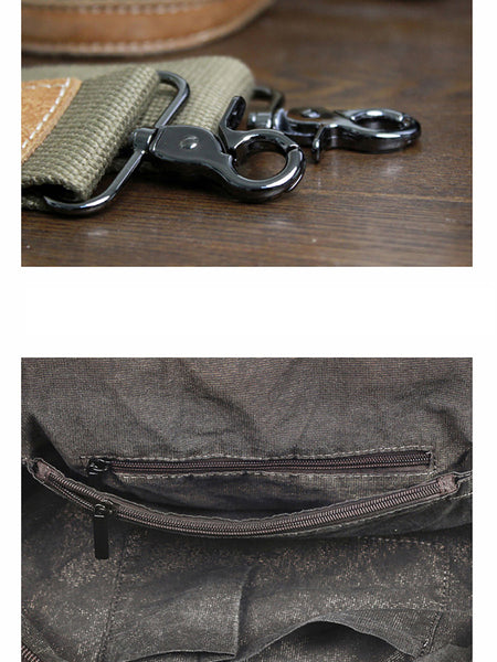 Women Vintage Genuine Leather Spliced Shoulder Bag WU016 BUYKUD