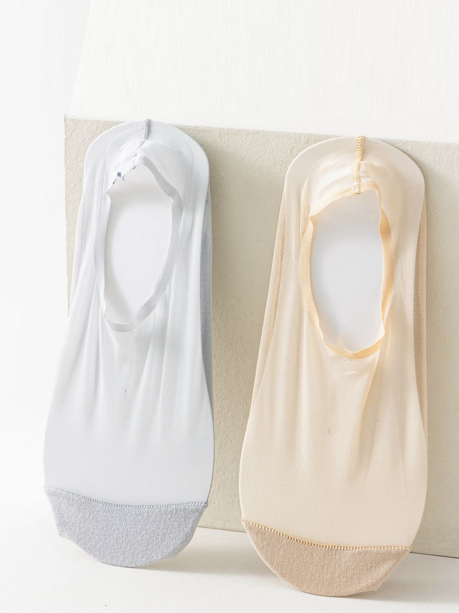 4 Pairs Women Summer Solid Cotton Boat socks SC1015 Ada Fashion