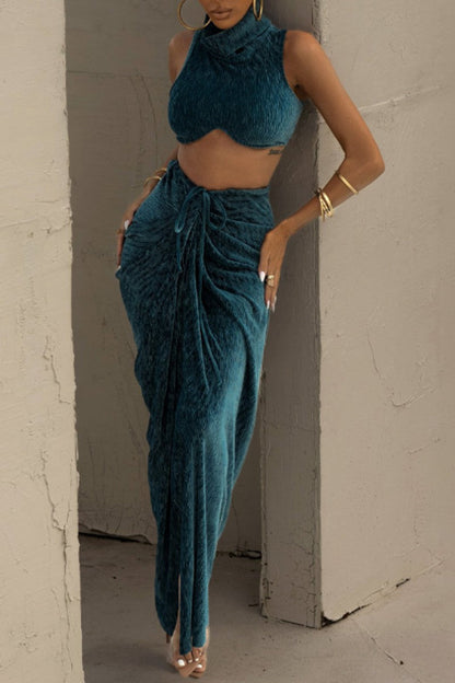 Sexy Solid Frenulum Turtleneck RH8518