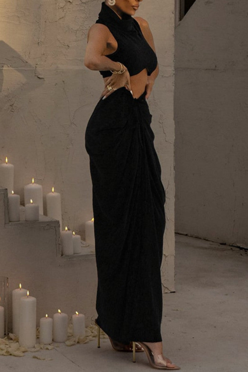 Sexy Solid Frenulum Turtleneck RH8518