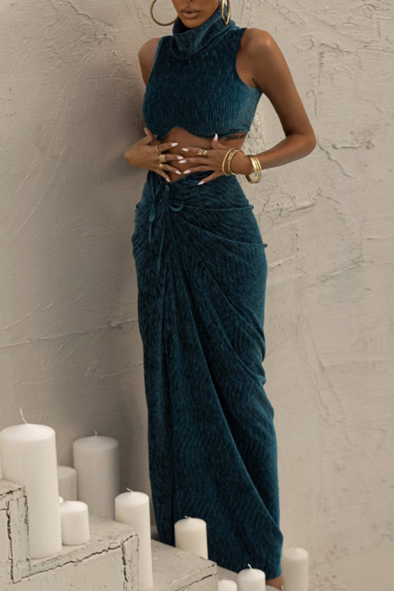 Sexy Solid Frenulum Turtleneck RH8518