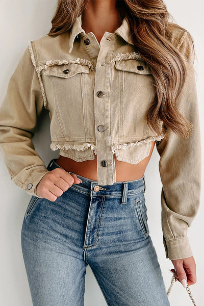 Casual Simplicity Solid Make Old Turndown Collar Outerwear YE9847