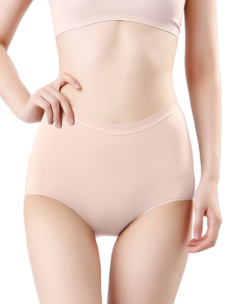 Women Casual High 4 Underwear Summer Pieces Waist FashionChic