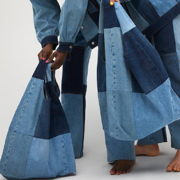 Casual Patchwork Contrast Bags Furdela