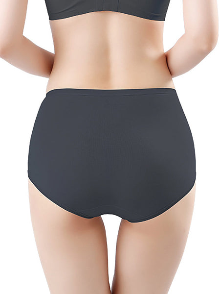 Women Casual High 4 Underwear Summer Pieces Waist FashionChic