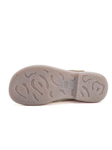 Shoes Leather Platfrom Out Vintage Hollow Women Summer FashionChic