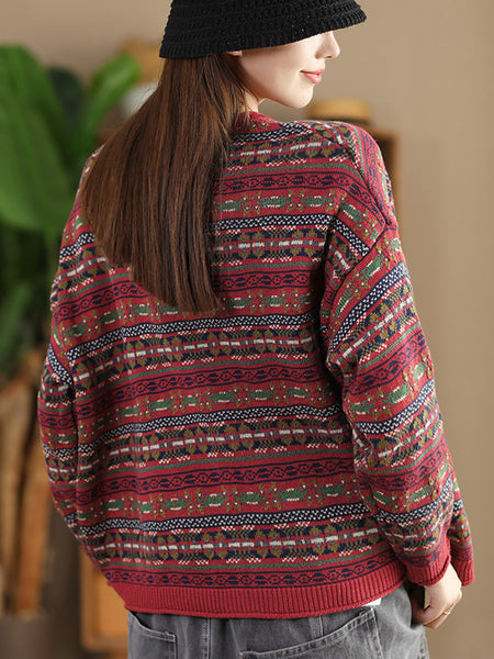 Women Autumn Cotton Knit Cardigan Sweater AT1022 ZMMM