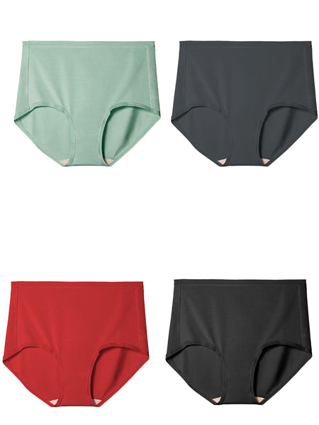 Women Casual High 4 Underwear Summer Pieces Waist FashionChic