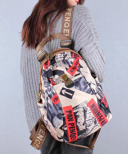 2024 New Leisure Travel Printed One Shoulder Crossbody Bag Ada Fashion