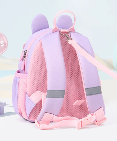 2024 New Pink Kids Girls Floral Princess Backpack Bag IU001 Bag-BGS240803