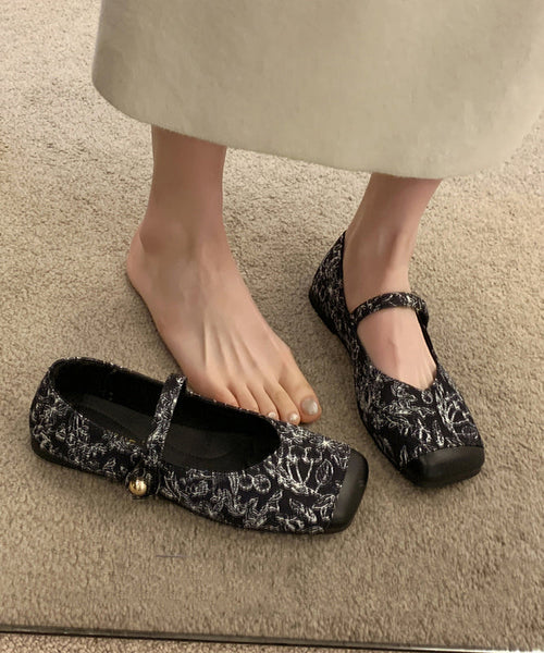 2024 New White Chinese Style Element Flat Penny Loafers AA030 shoe-CS240815