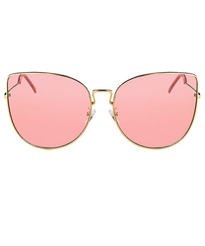 2024 Pink Large Face New Summer Sunglasses XS1045 Ada Fashion