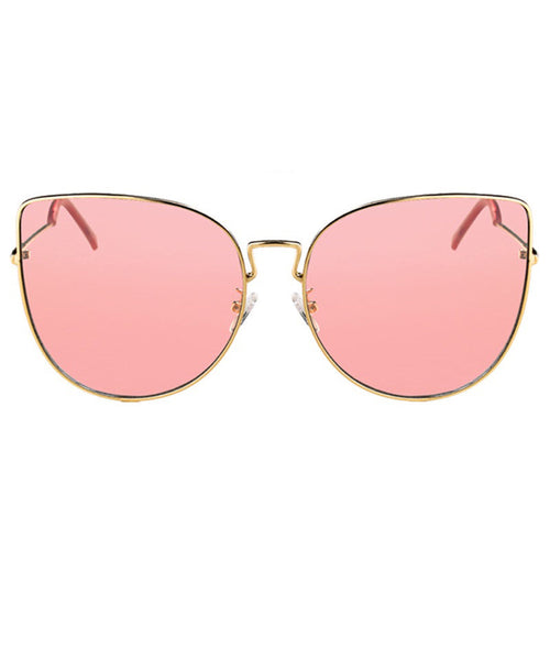 2024 Pink Large Face New Summer Sunglasses XS1045 Ada Fashion