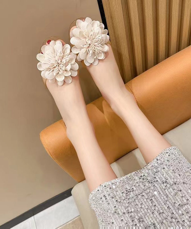 2024 Summer Floral Fish Mouth Flat and Comfortable Sandals AG1001 shoe-CS240905