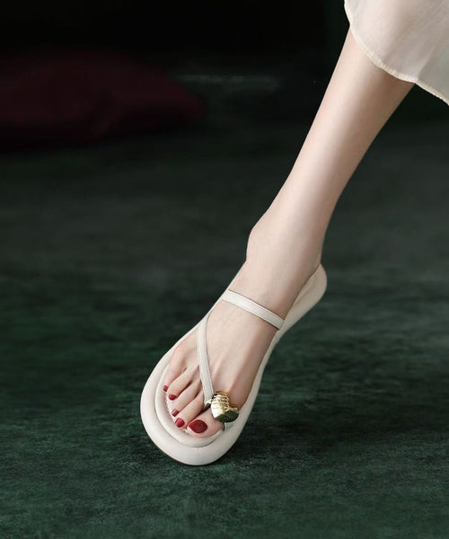 2024 Summer New French Toe Set Black Slide Sandals AG1029 shoe-CS240905