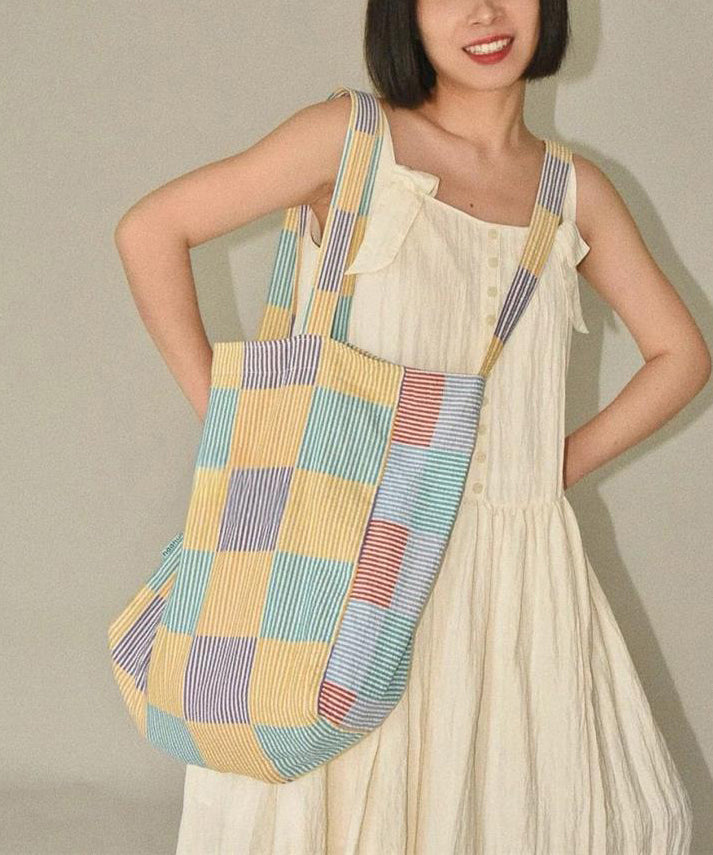 2024 Vacation Style Large Capacity Canvas Shoulder Crossbody Bag QF002 Bag-BGS241017